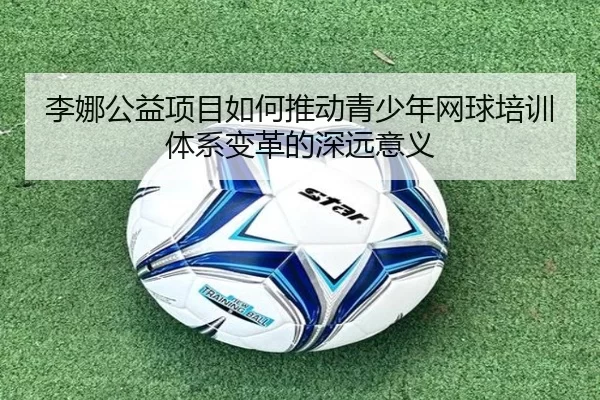 李娜公益项目如何推动青少年网球培训体系变革的深远意义